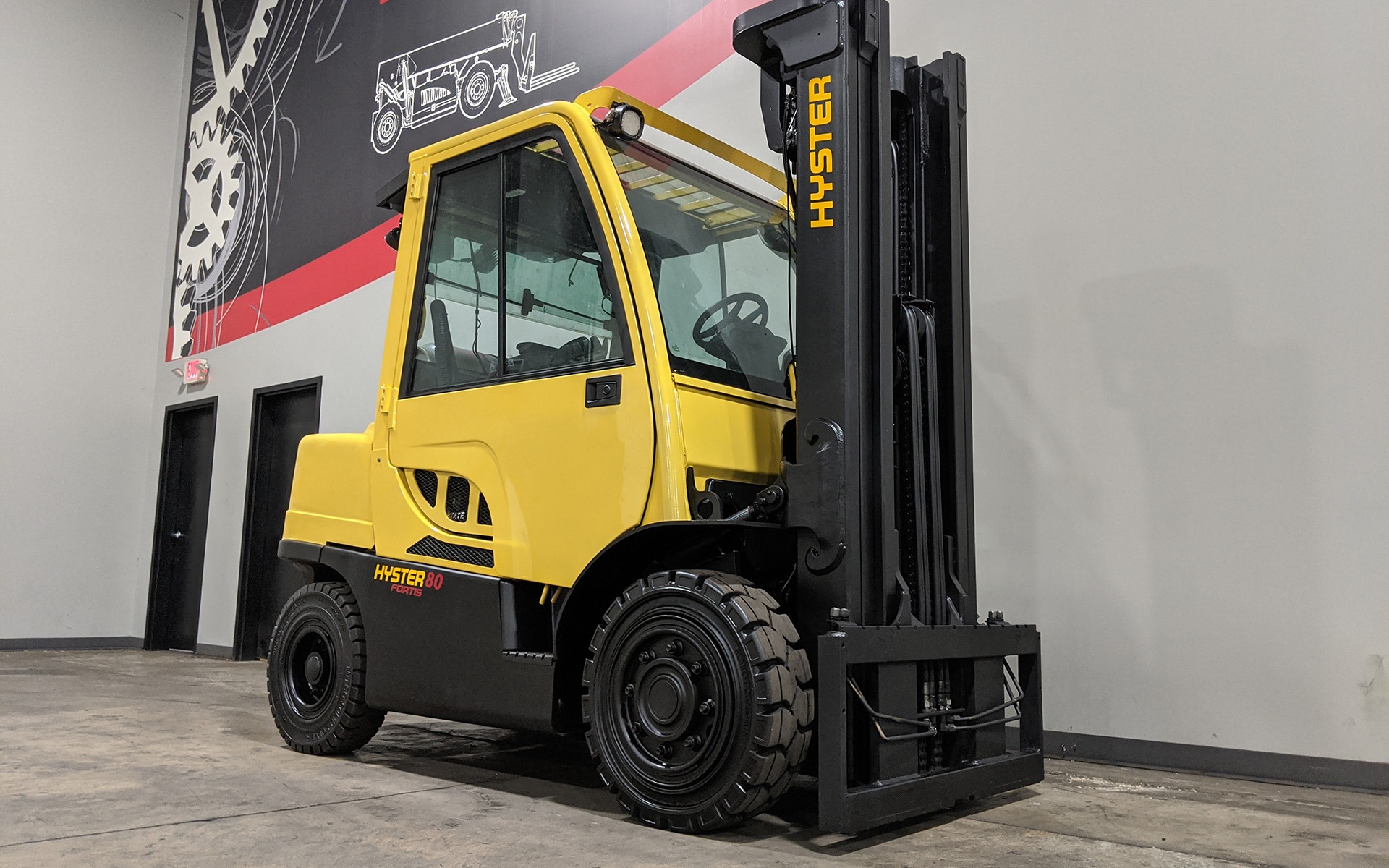 Used 2015 HYSTER H80FT  | Cary, IL